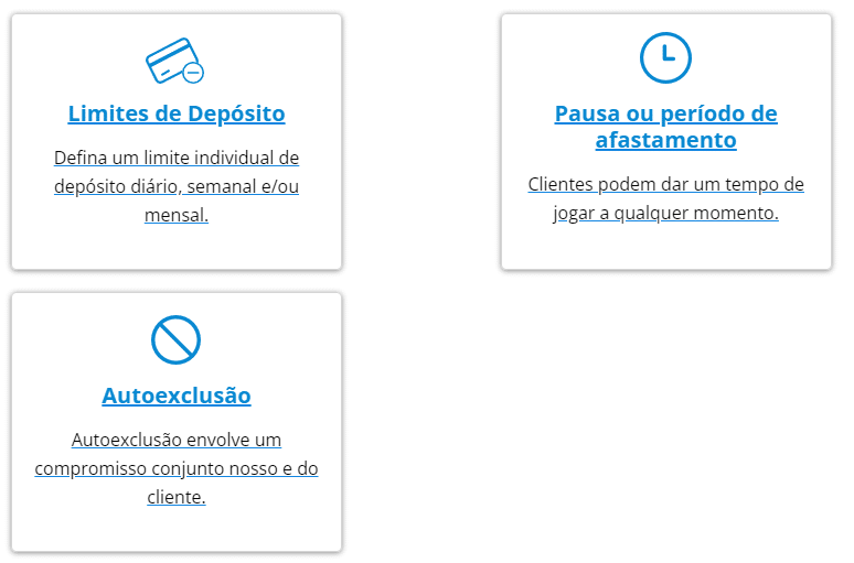 Medidas de Jogo Responsável da Sportingbet