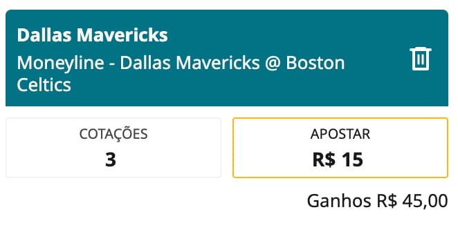 Betfair apostas na NBA