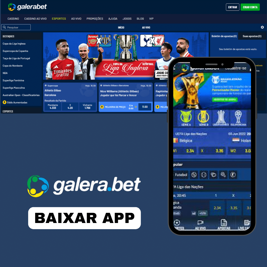 Galera.bet App 2026: Como Apostar Pelo Celular | Android e iOS