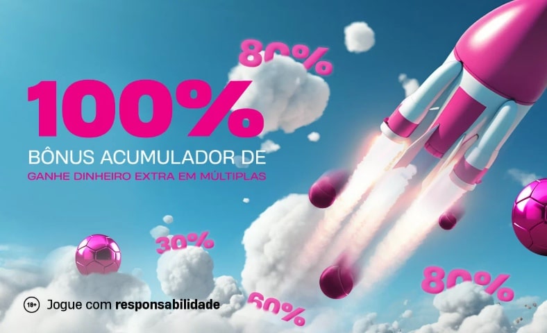 imagem promocional do b&ocirc;nus acumulador VBet