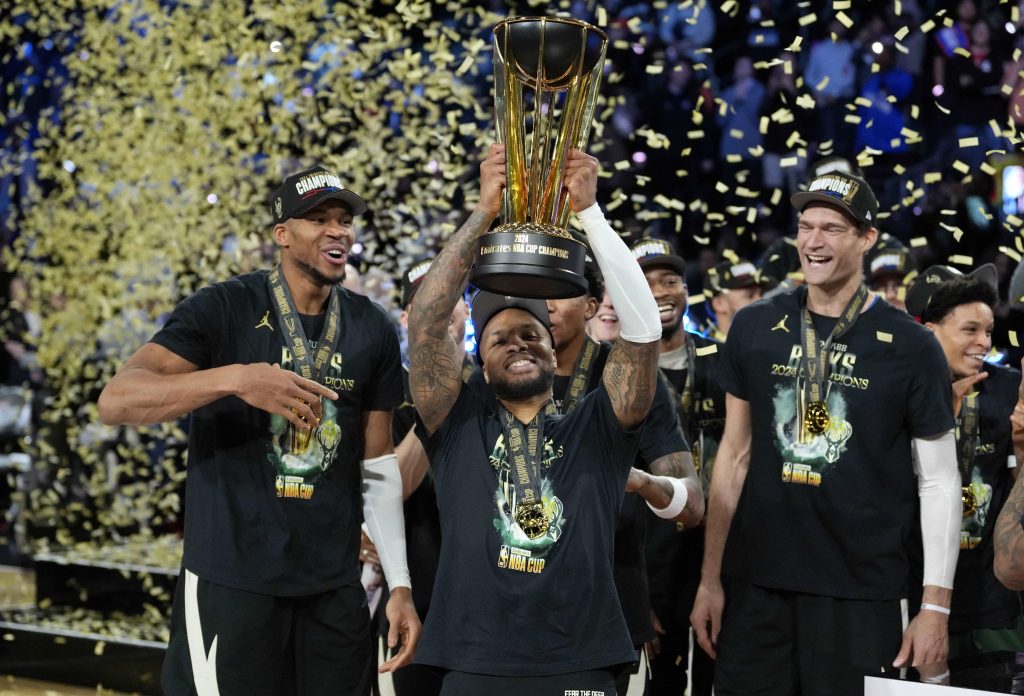 O Bucks &eacute; o atual campe&atilde;o da NBA Cup