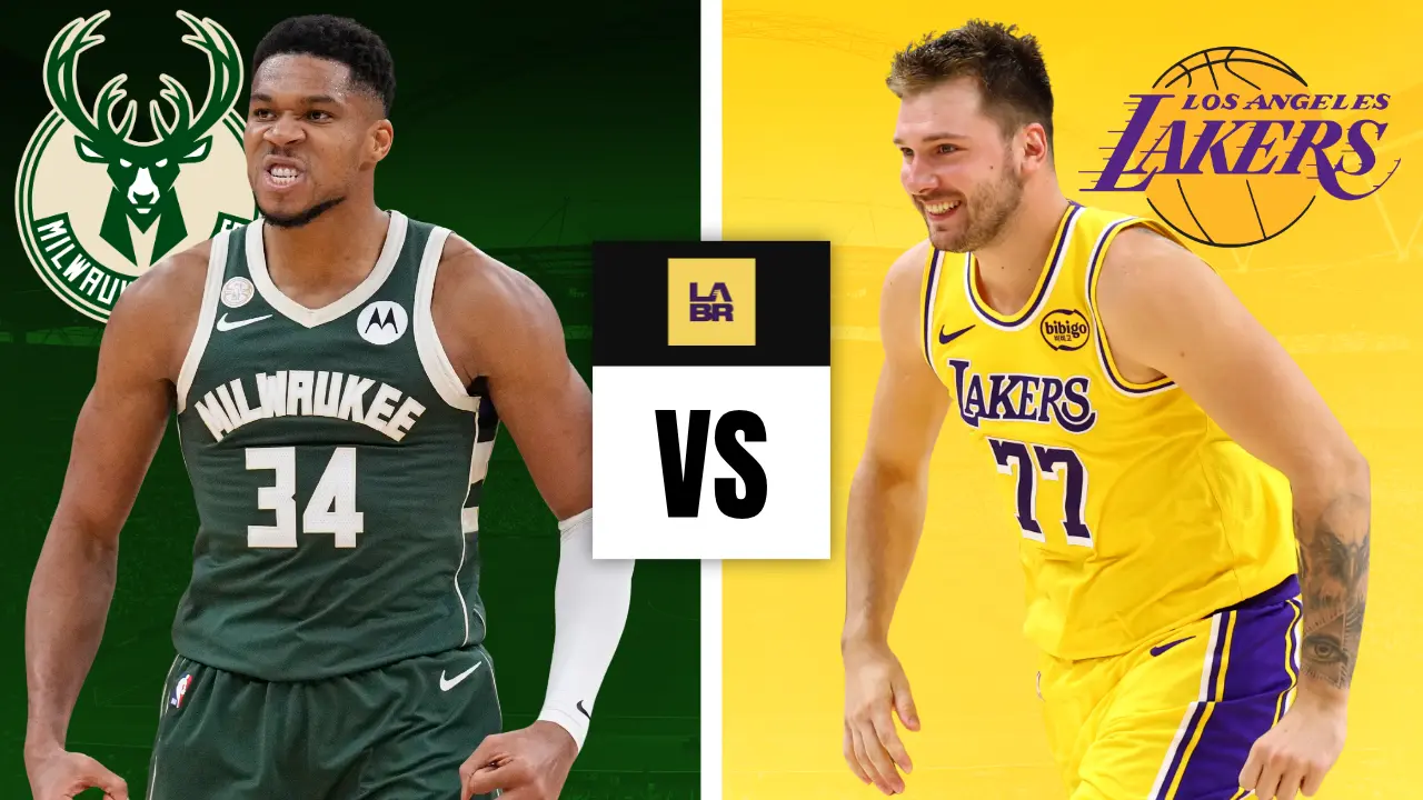 Confronto Bucks x Lakers palpites temporada regular