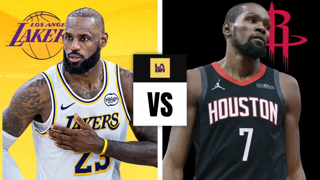Confronto Lakers x Rockets palpites temporada regular