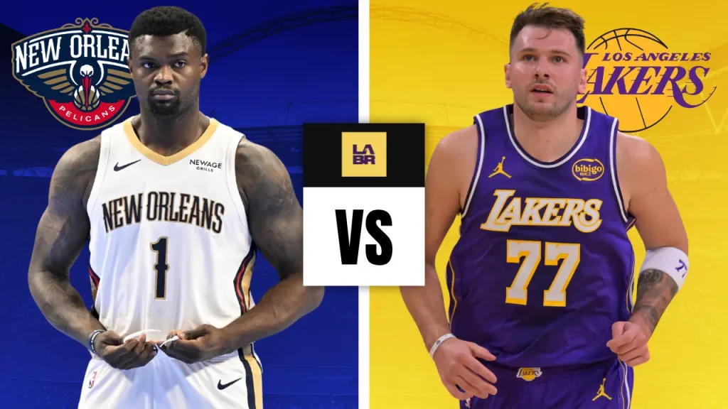 Confronto Pelicans x Lakers palpites temporada regular