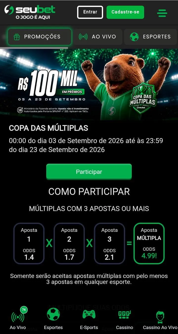 Torneio esportivo da Seubet
