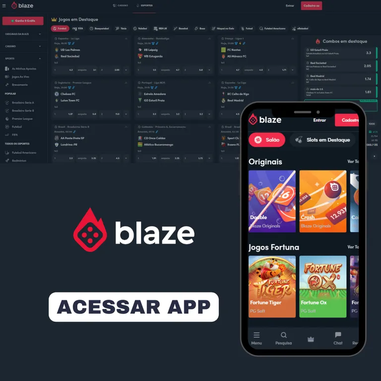 Blaze app 2026: Como Apostar Pelo Celular | Android e iOS