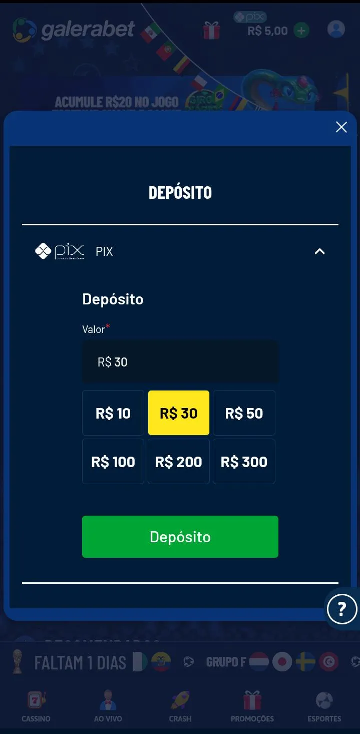 galerabet-deposito
