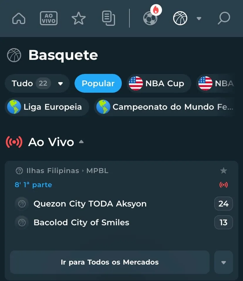 opcoes de basquete na apostatudo