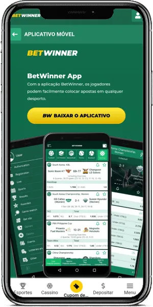P&aacute;gina de Download do Aplicativo da Betwinner