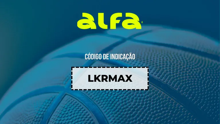 Cupom Alfabet LKRMAX em Abril 2026: Apostas na NBA e dep&oacute;sitos de R$1
