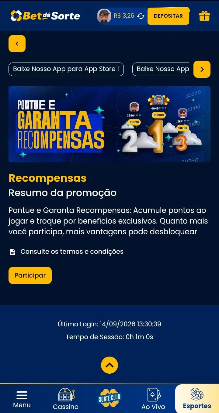Clube VIP da Bet d&aacute; Sorte