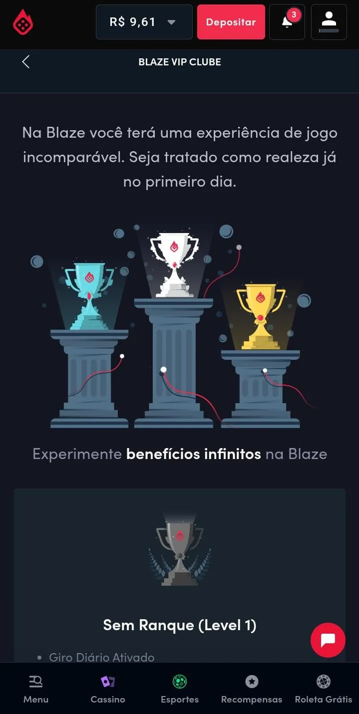 Clube VIP da Blaze