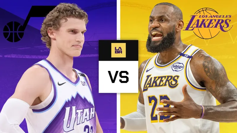 Confronto Jazz x Lakers palpites temporada regular