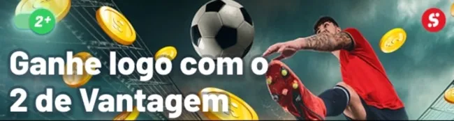 promo&ccedil;&atilde;o 2 gols de vantagem da Sportybet