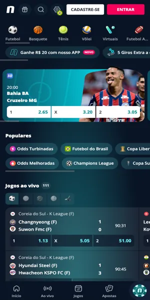 Tela principal da operação da Stake com possibilidades de odds turbinadas e promoções diárias