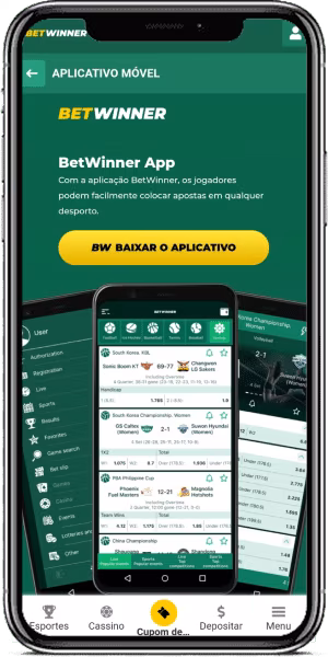P&aacute;gina de Download do Aplicativo da Betwinner