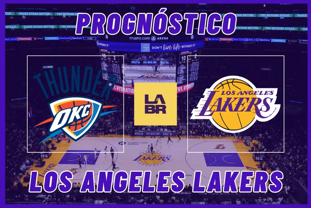 Oklahoma City Thunder x Los Angeles Lakers palpite e progn&oacute;stico &ndash; 08/04/2025
