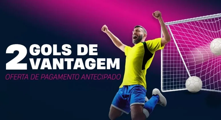 imagem promocional para a oferta 2 gols de vantagem da VBet.