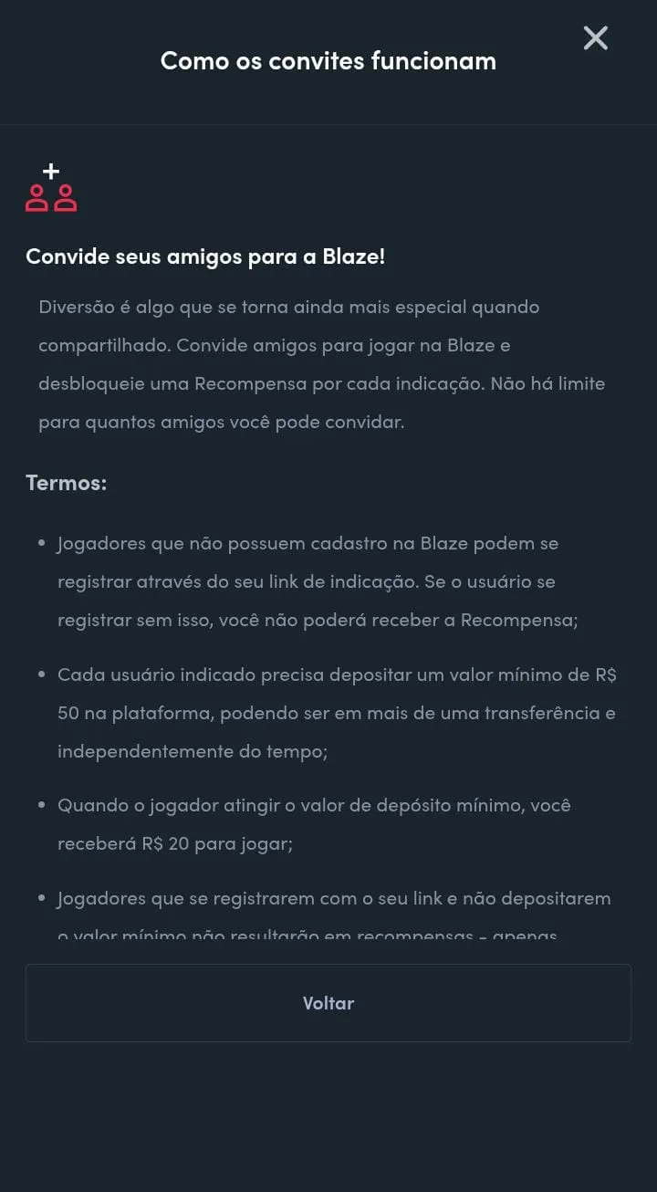 Programa de Indica&ccedil;&atilde;o da Blaze