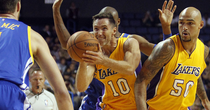 Muito mal, Lakers leva um passeio do Warriors