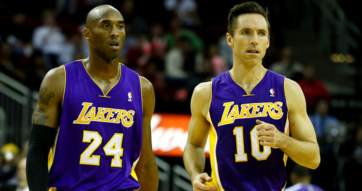 Kobe preocupado com contusão de Nash