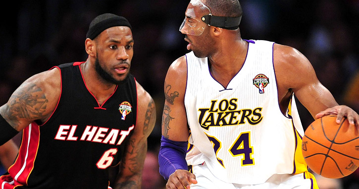 6 razões que provam que Kobe é melhor que LeBron