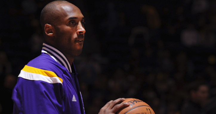 Kobe posta video quando soube de sua contusão