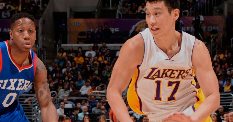 Em noite de Jeremy Lin, Lakers bate Sixers