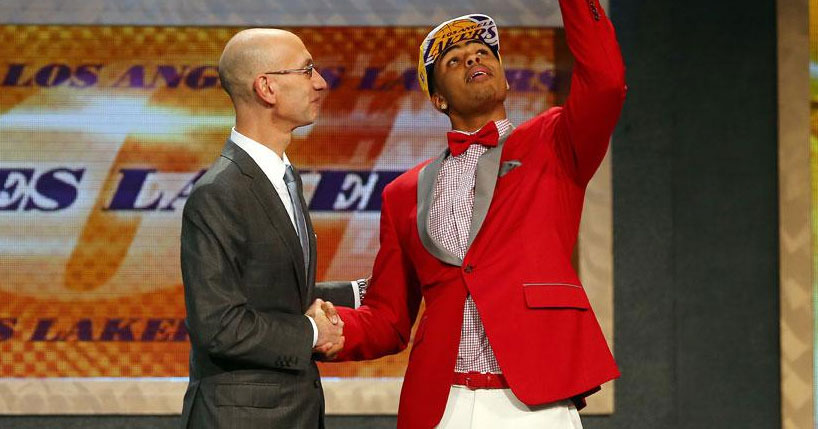 Lakers seleciona D’Angelo Russell pela segunda escolha do Draft