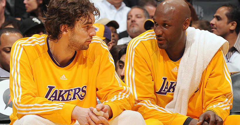 Pau Gasol se emociona ao falar de Lamar Odom