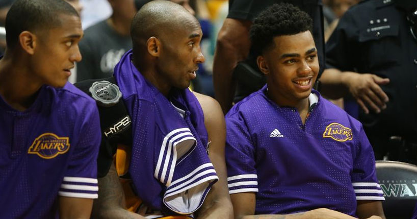 Kobe sobre Russell: Visão de jogo astronômica