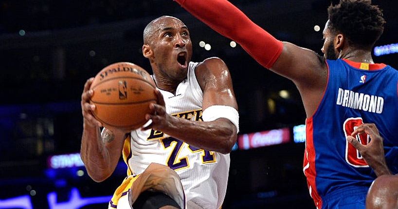 Os lances de Kobe Bryant contra o Pistons
