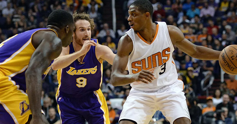 Lakers é dominado pelo Suns em Phoenix