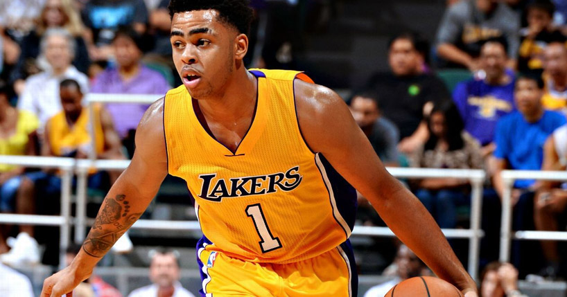D’Angelo Russell: 19 pontos e 7 assistências