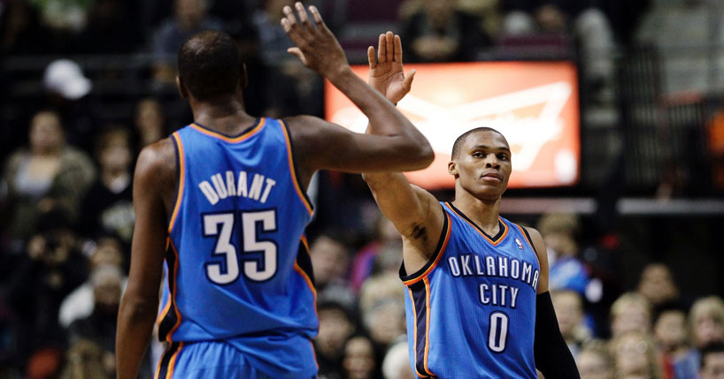 ESPN aposta em Kevin Durant e Westbook no Lakers