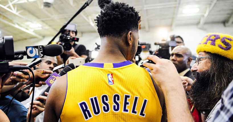O Lakers não vai trocar D’Angelo Russell