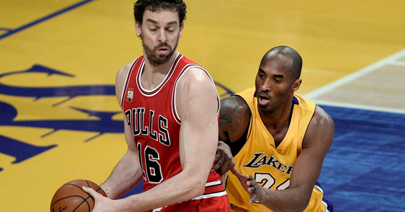 Lakers x Bulls: o último jogo de Kobe em Chicago