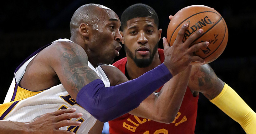 Lakers vista Pacers em Indianápolis