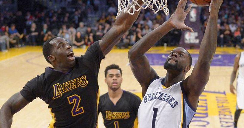 Lakers sofre nova derrota contra o Grizzlies