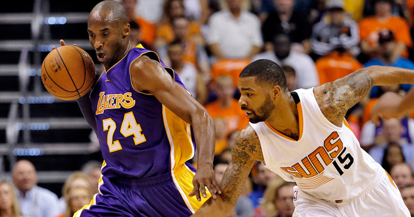Lakers x Suns: Kobe joga pela última vez em Phoenix