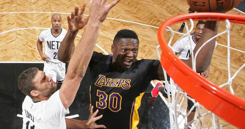 Lakers x Nets: briga de cachorro magro