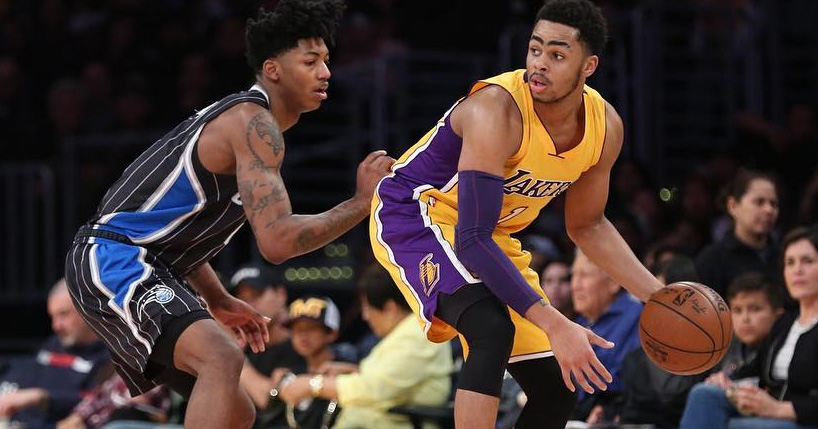 D’Angelo Russell: os 27 pontos