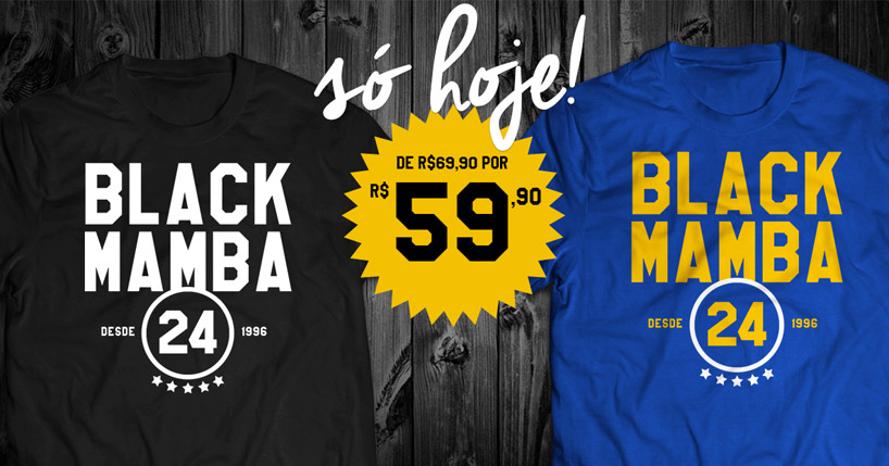 Só hoje: Camisas de R$ 69,90 por R$ 59,90