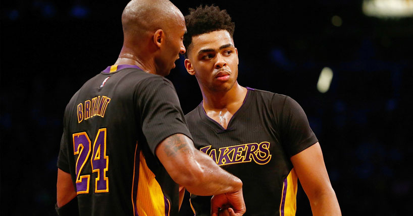 Russell é desligado do Lakers e Kobe repensa aposentadoria
