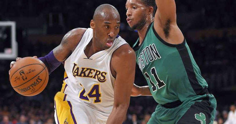 Kobe dá show à parte, mas Lakers perde para Celtics