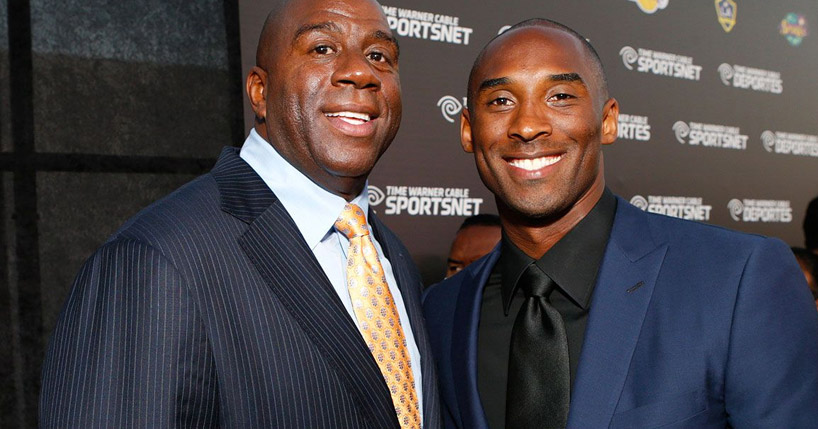 Magic Johnson se despede de Kobe Bryant em carta