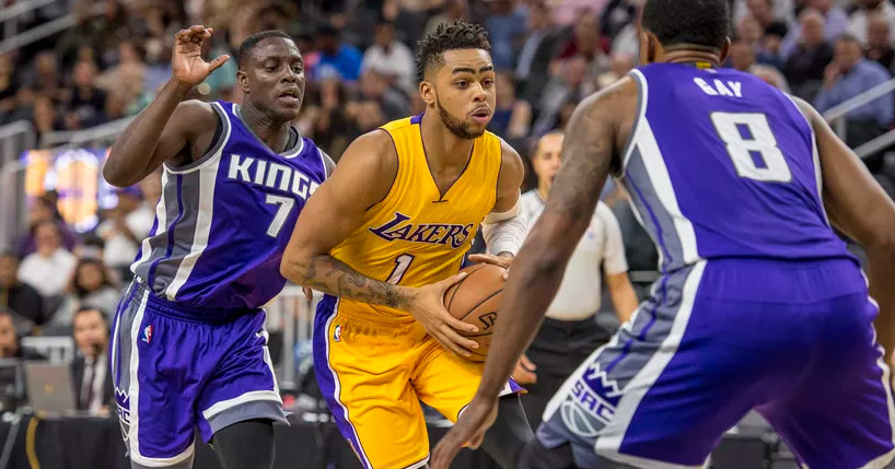 Lakers reage mas perde para o Kings em Vegas