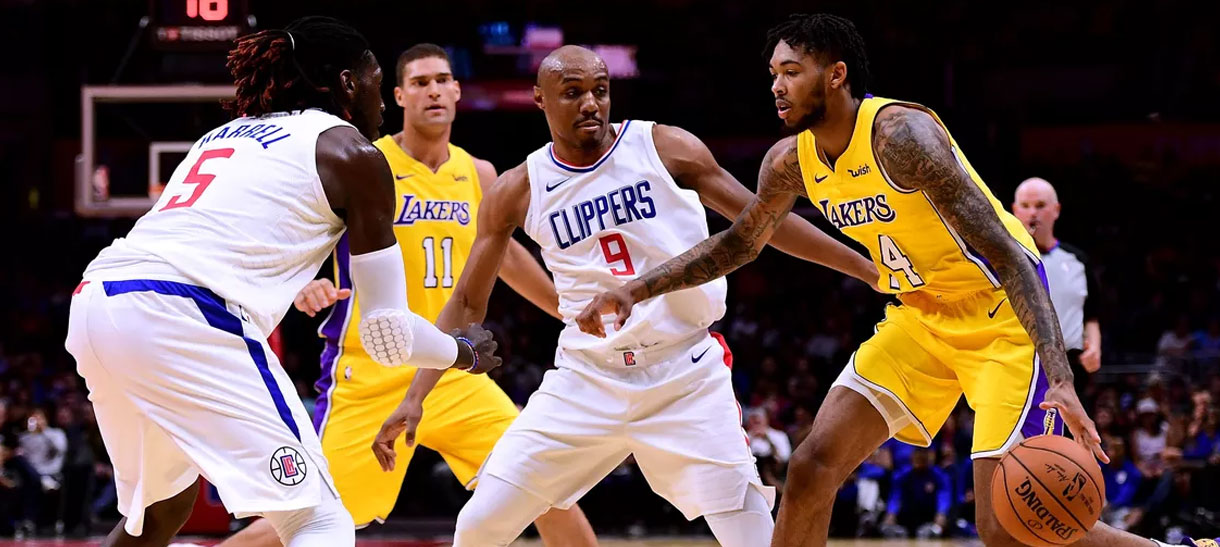 Lakers encara Clippers na estreia da nova temporada da NBA