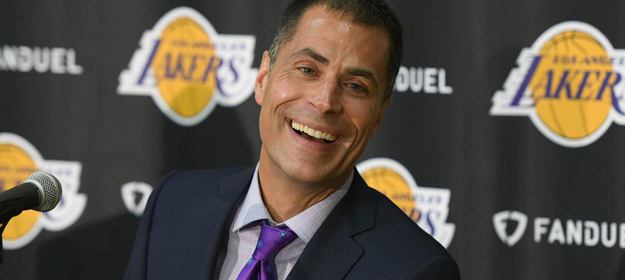 A nova gestão. O novo cerébro do Lakers com Pelinka e Magic