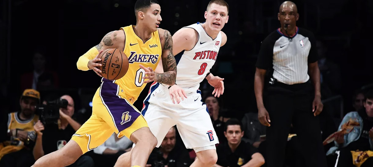Lakers desbanca o líder Pistons com facilidade em Los Angeles